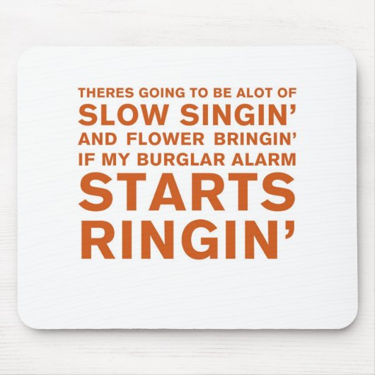 Slow Singin' Muismat (Voorkant)