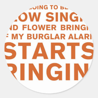 Slow Singin' Ronde Sticker