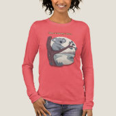 **"Slow & Steady Wins – Motivational Cute Koala "* Tri-Blend Shirt (Voorkant)