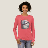 **"Slow & Steady Wins – Motivational Cute Koala "* Tri-Blend Shirt (Voorkant)