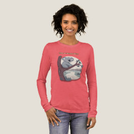 **"Slow & Steady Wins – Motivational Cute Koala "* Tri-Blend Shirt
