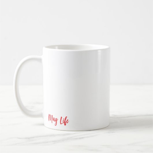 Slow the Sloth Down Funny Sleuf Design Koffiemok (Links)