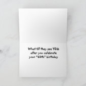 SLOW TURTLES MAKEN PLEZIER VAN JE *HAPPY 60th BIRT Kaart (Binnen)