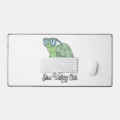 Slow Walking Club Schattige Funny Turtle Bureaumat (Keyboard & Muis)
