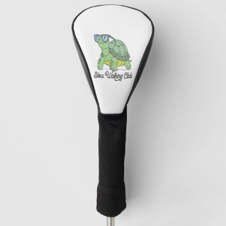 Slow Walking Club Schattige Funny Turtle Golfheadcover