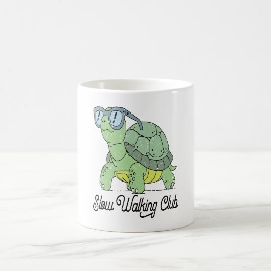 Slow Walking Club Schattige Funny Turtle Koffiemok (Center)