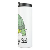 Slow Walking Club Schattige Funny Turtle Thermosbeker (Geroteerd rechts)