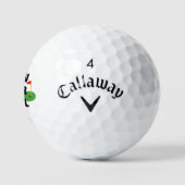 "Slow Your Roll" Gepersonaliseerde Callaway Golfballen (Logo)