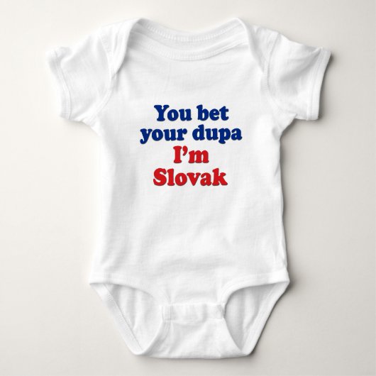 Slowaaks Dupa 1 Romper (Voorkant)