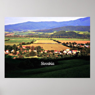 Slowaaks landschap poster