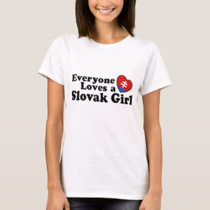 Slowaaks meisje t-shirt