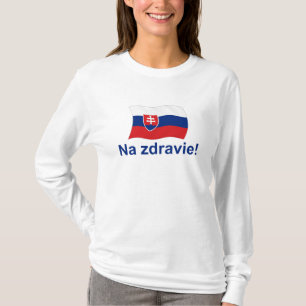 Slowaaks Na Zdravie! (Op uw gezondheid!) T-shirt