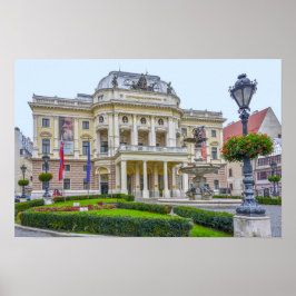 Slowaaks Nationaal Theater, Bratislava, Slowakije Poster