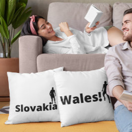 Slowaaks voetbal kussen