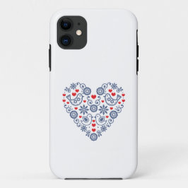 Slowaaks volkspatroon iPhone Case