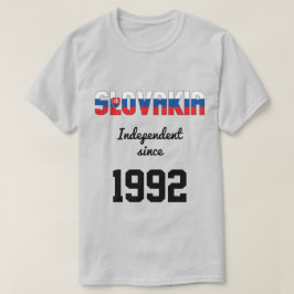 Slowaakse feestdag voor de onafhankelijkheid van d t-shirt