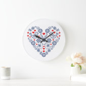 Slowaakse folk ornament klok (Huis)