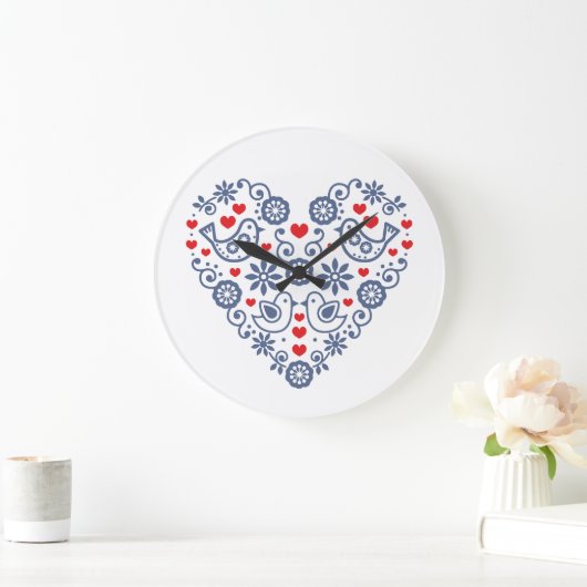 Slowaakse folk ornament klok (Huis)