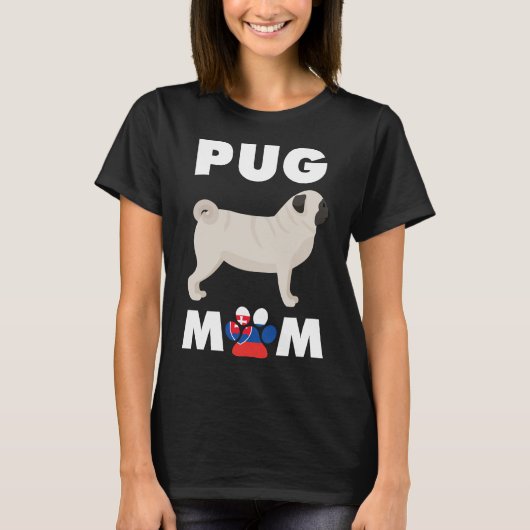 Slowaakse hond Pug mam Essential T-Shirt 774 (Voorkant)