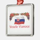 Slowaakse Kerstmis Metalen Ornament (Links)