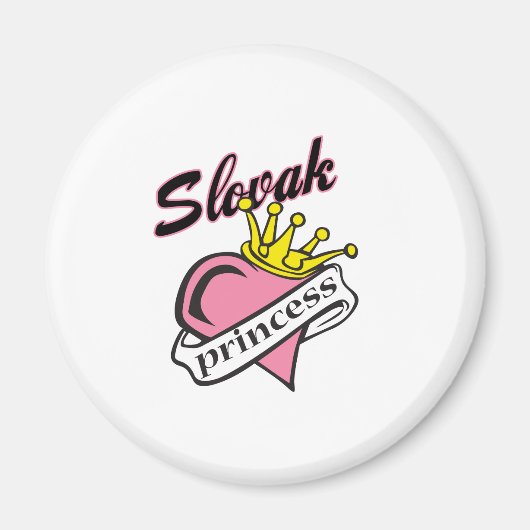Slowaakse prinses magneet (Voorkant)