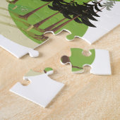 Slowaakse  reisposter. legpuzzel (Zijkant)