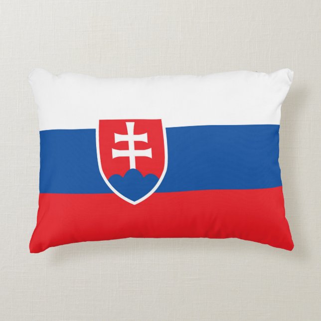 Slowaakse vlag accent kussen (Voorkant)