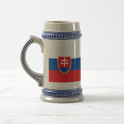 Slowaakse vlag bierpul (Links)