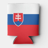 Slowaakse vlag blikjeskoeler (Voorkant)