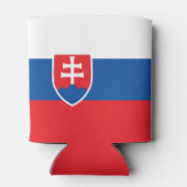 Slowaakse vlag blikjeskoeler (Achterkant)