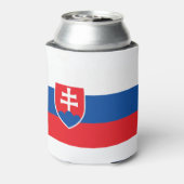 Slowaakse vlag blikjeskoeler (Blikje Achterkant)