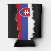 Slowaakse vlag blikjeskoeler (Voorkant)