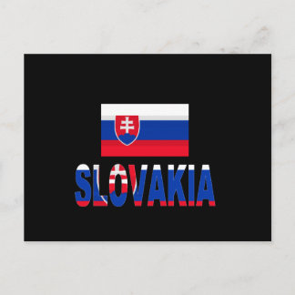 Slowaakse vlag briefkaart