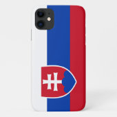 Slowaakse vlag Case-Mate iPhone case (Achterkant)