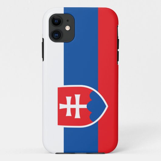 Slowaakse vlag Case-Mate iPhone case (Achterkant)