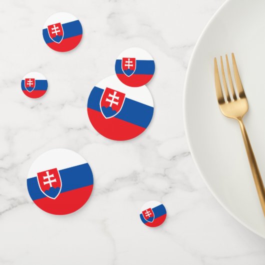 Slowaakse vlag confetti (Groep)