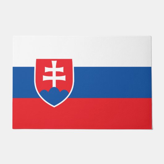 Slowaakse vlag deurmat (Voorkant)