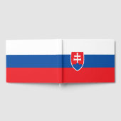 Slowaakse vlag gastenboek (Volledig)