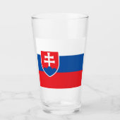 Slowaakse vlag glas (Voorkant)