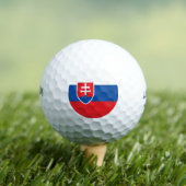 Slowaakse vlag golfballen (Insitu Shirt)