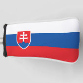 Slowaakse vlag golfheadcover (Voorkant)