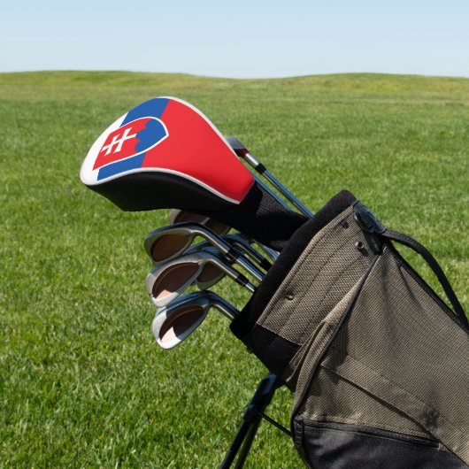 Slowaakse vlag golfheadcover (Insitu)