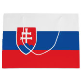 Slowaakse vlag groot cadeauzakje (Voorkant)