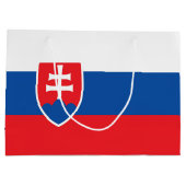 Slowaakse vlag groot cadeauzakje (Achterkant)