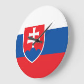 Slowaakse vlag grote klok (Hoek)