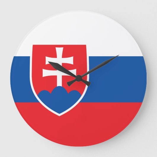 Slowaakse vlag grote klok (Voorkant)