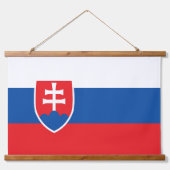 Slowaakse vlag hangend wandkleed (Voorkant 2)