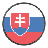 Slowaakse vlag hockey puck (Voorkant)