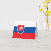 Slowaakse vlag kaart (Gele Bloem)