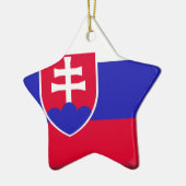 Slowaakse vlag keramisch ornament (Links)